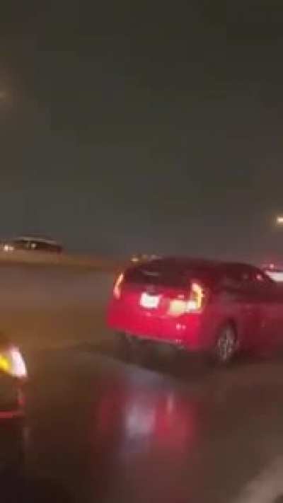 Massive car pile-up in Texas today (Warning: rather disturbing)