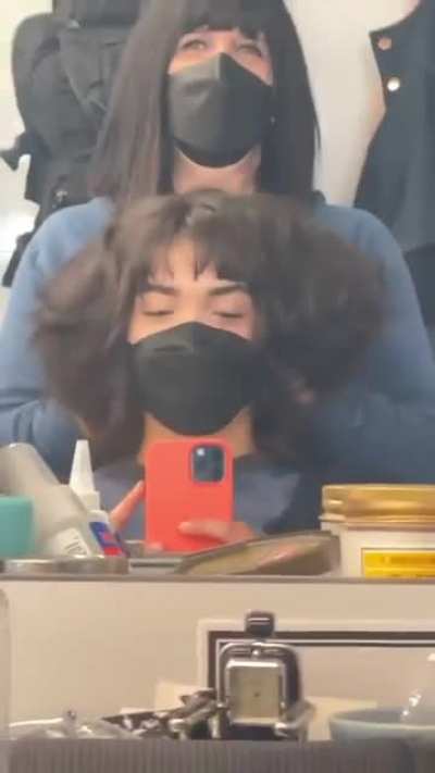 In a trailer, I think.