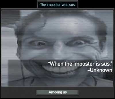 When the impostor is sus!!!