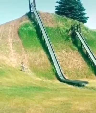 to slide safely