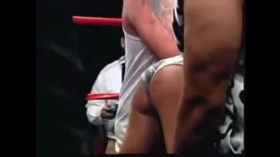 Major Gunns after taking a brutal spanking by Lizzy Borden