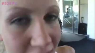 she cant see 