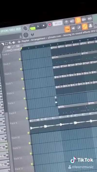 Making a beat out of the Among Us music