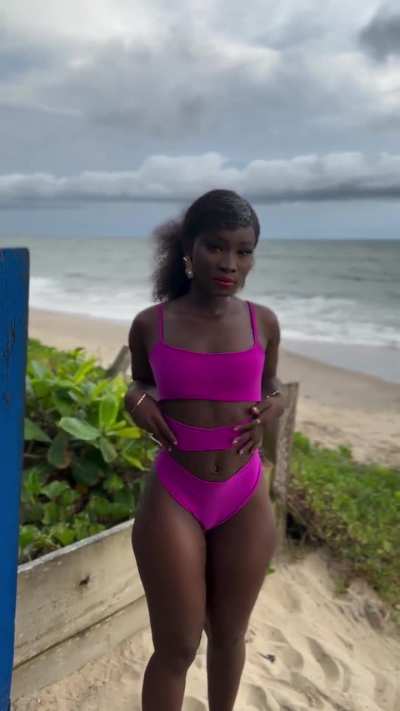 chocolate cutie from ghana 🤤