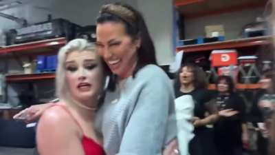 Women's Locker room Surprises Toni Storm on her Birthday