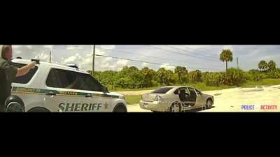Florida deputies ambushed during traffic stop by registered career criminal with rifle and a baby in the car