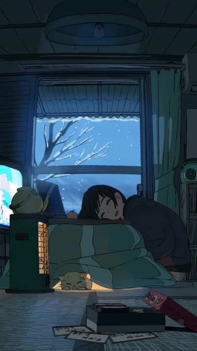 winter morning - @komugiko_2000