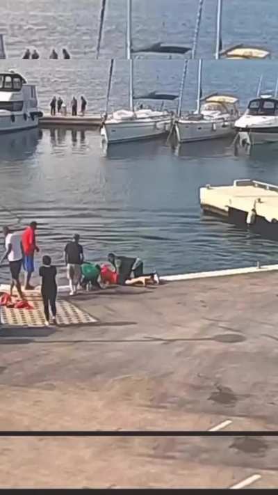 Loading from a boat