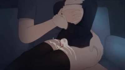 [Picture] Girl - Thighjob (Uncensored Body Tit BigTits Thighs Legs Pale Thicc Cum Motion Spilling Fucked Fucking Cumshot Stockings Hoodie DarkBackground Couch Boobgrab) {Clothed} 1Girl 1Guy