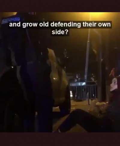 Mariam Afifi - to Israeli soldiers after being dragged by her hair