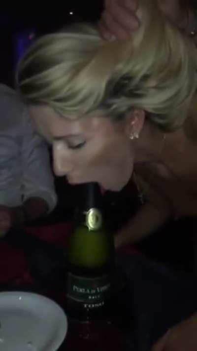 Champagne Blowjob