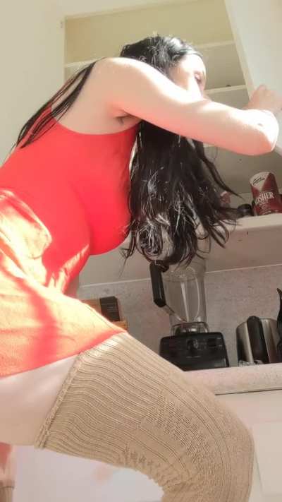 POV: You're my neighbor, and I need you to hold my stool so I can reach the shelf.