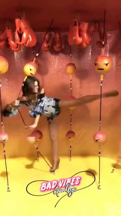 Flexible in heels
