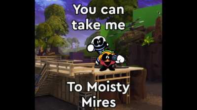 I did the funny