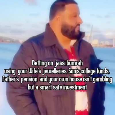 Siraj said it well