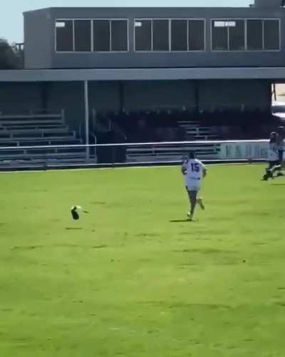 Outstanding defense in the juniors at Parkes, NSW