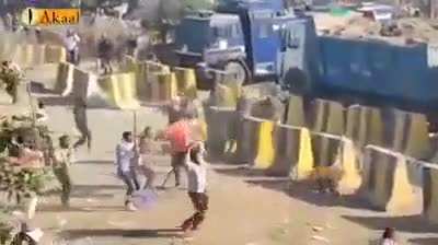 Peaceful Farmer protest