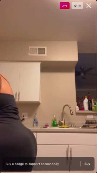 Her lives are deadass better than her onlyfans content 🙆🏾&zwj;♂️🤷🏾&zwj;♂️😅😂😍🍑 but I never subscribed so who&rsquo;s complaining&hellip;