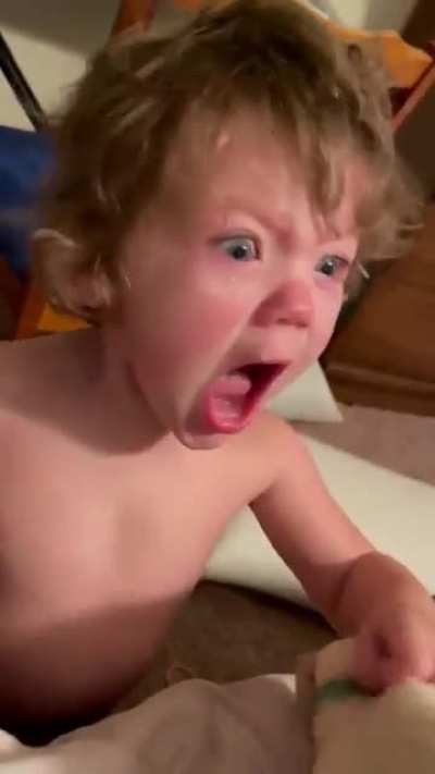 My niece going full demon!