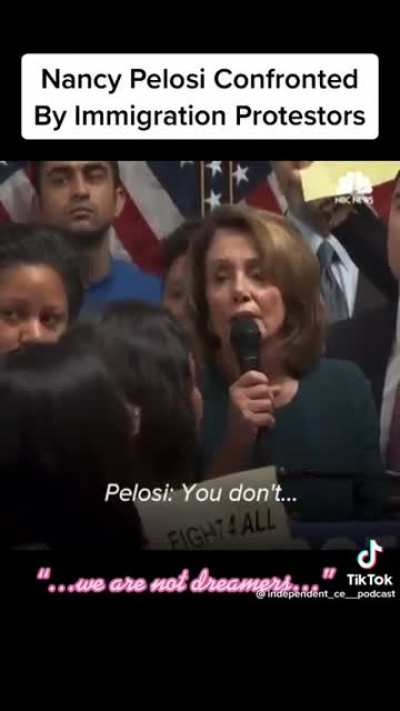when people are tired of Nancy's crap