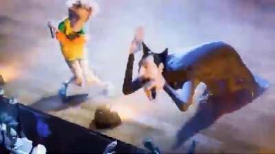 He really do be singing the cat song tho