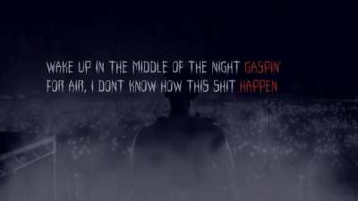 I spent like 5 hours making a lyric video for the new leak Cursed that dropped last night. Will be up on my YouTube channel soon as well. Hope you like it &amp;lt;3