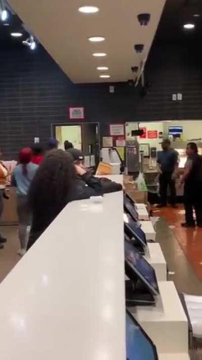 Trashing a McDonald&rsquo;s