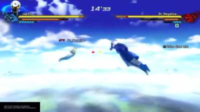 A few flashy Female Majin Combos