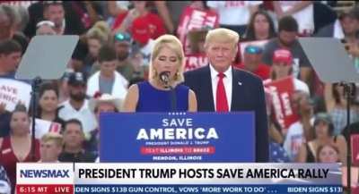 Miller: "President Trump&hellip; I want to thank you for the historic victory for white life"