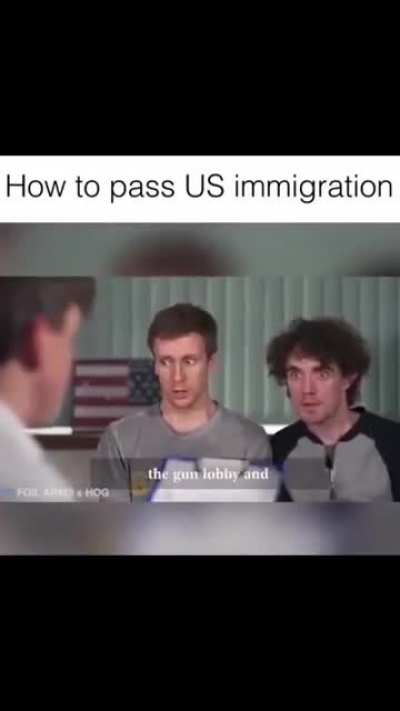 Passing US Immigration