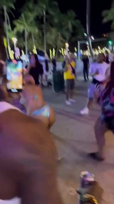 Spring Break in Miami, Florida