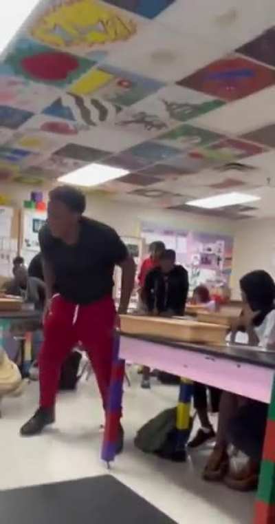 WCGW stepping on a spider?