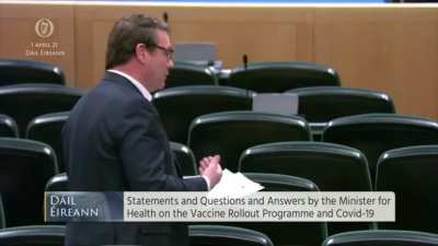 "What the hell is going on here?" - Labour leader Alan Kelly challenges Health Minister Stephen Donnelly over vaccine figures