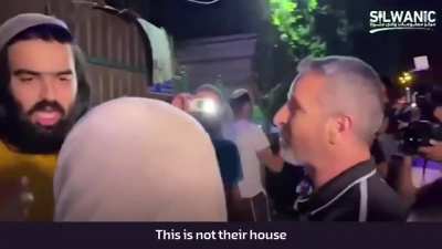 Jewish settlers take over a Palestinian woman&rsquo;s home as their own and won&rsquo;t let her enter. This is happening in Sheikh Jarrah village with full support and protection from the Israeli government
