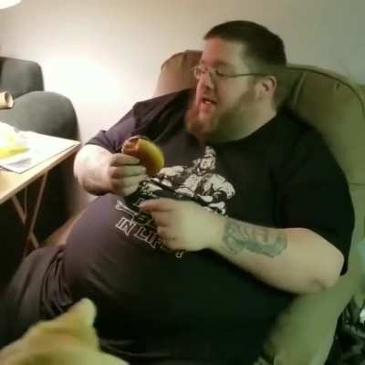 HMF while I try and eat a cheeseburger (wait for it)