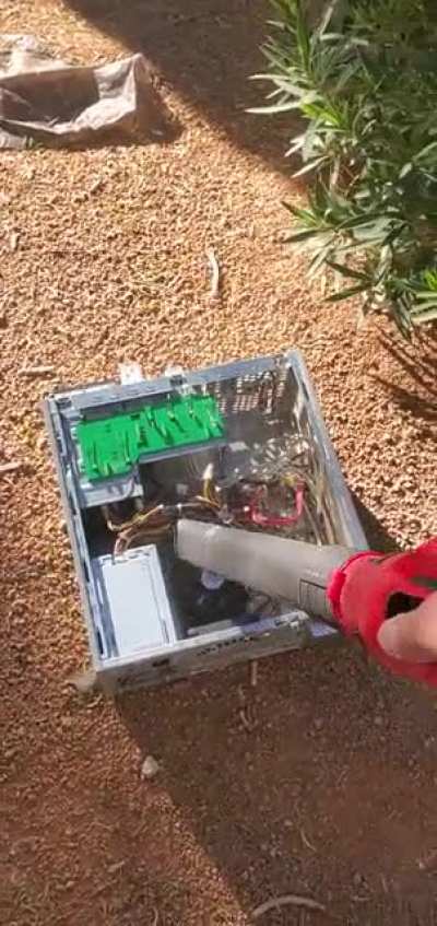 Scrapping PCs &amp;amp; avoiding the dust the easier way.