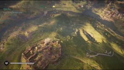Couldn't have gone through a whole AC playthrough without a funny bug. New skill: Flight of the Valkyries