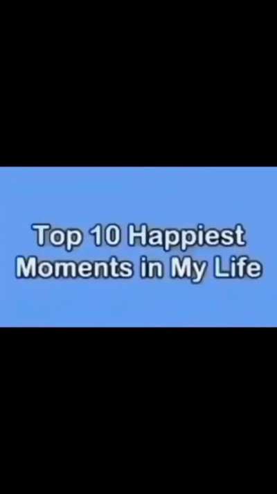 Me happy