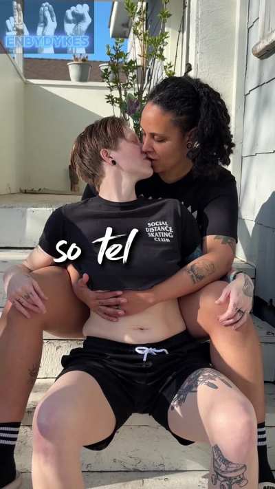 When it warms up, you will be seeing more of my tits(AuDHD couple)