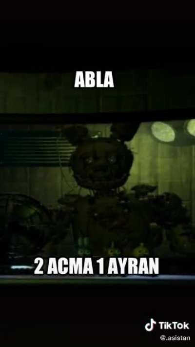 Abla 2 acma 1 ayran