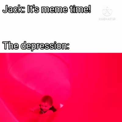 Jacksepticeye when upload meme video