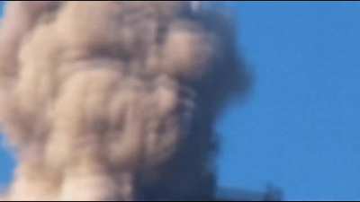 Remastered accidental 911 footage - Properly filmed first impact.