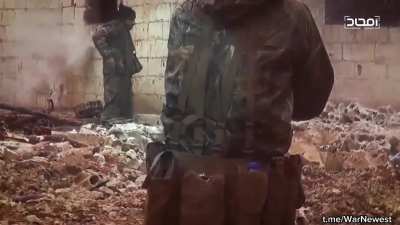 Enemy visible GoPro close range kills from Syria compilation | Syrian civil war (2011-2024) | CQC/CQB | NSFL/NSFW | (Reupload to fit rules)