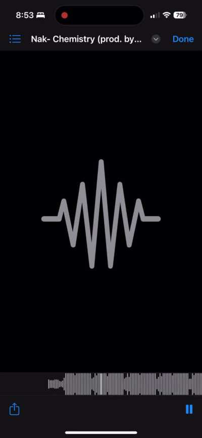 A song from my most recent project