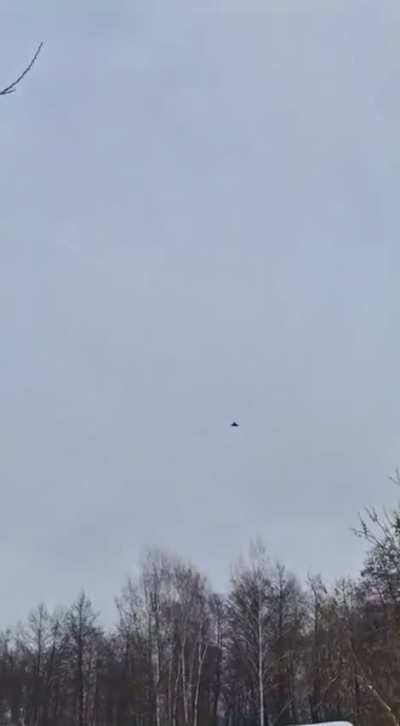 Ukrainian F-16 shots down Russian drone over Kyiv today