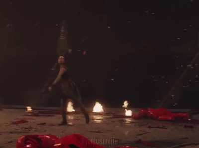 Saber throw