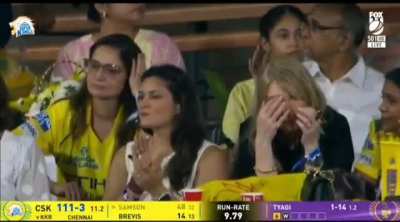 Sanju Samson was bowled by Kartik Tyagi