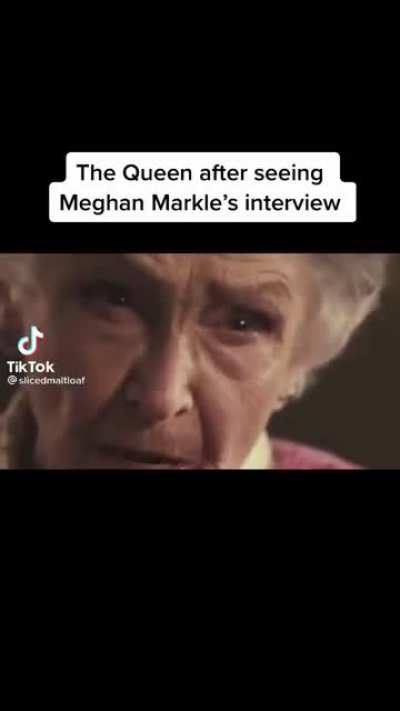 The Queen after seeing Megan&rsquo;s interview