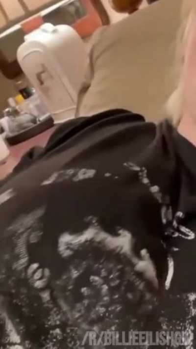 Billie and her massive milkers in motion