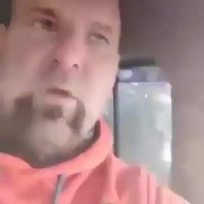 What did this man see?